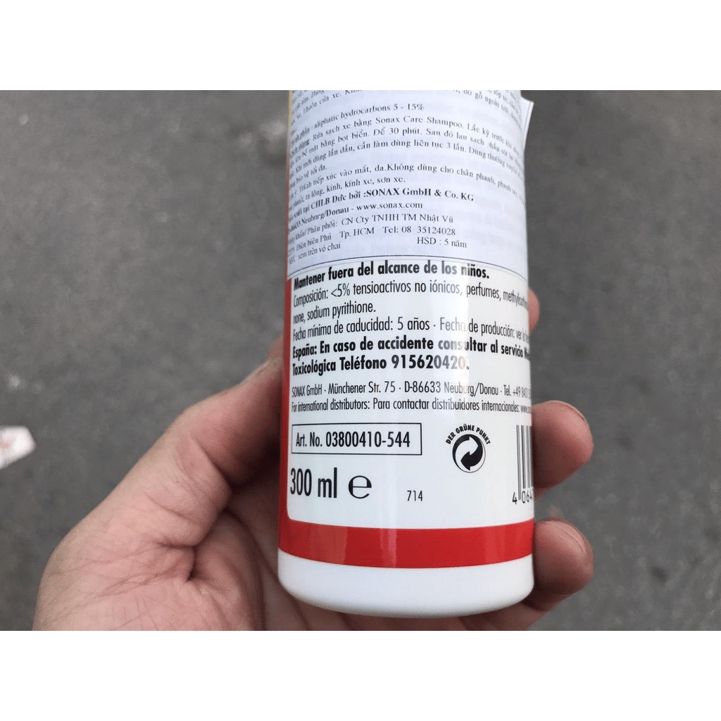 Bảo Dưỡng Phục Hồi Nhựa Sonax Trim Protectant Glossy 380041 300ml Tặng Mút