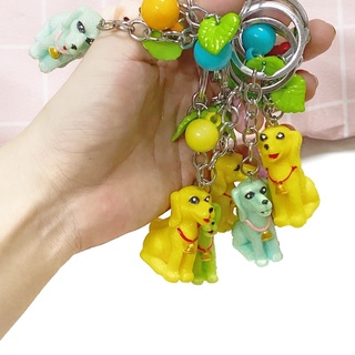 Phụ kiện móc khoá chó con poodle