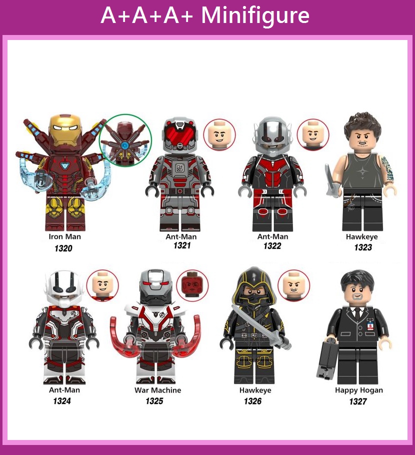 HAWKEYE Mô Hình Lắp Ráp Lego X0265 Nhân Vật Siêu Anh Hùng Trong Phim The Avengers