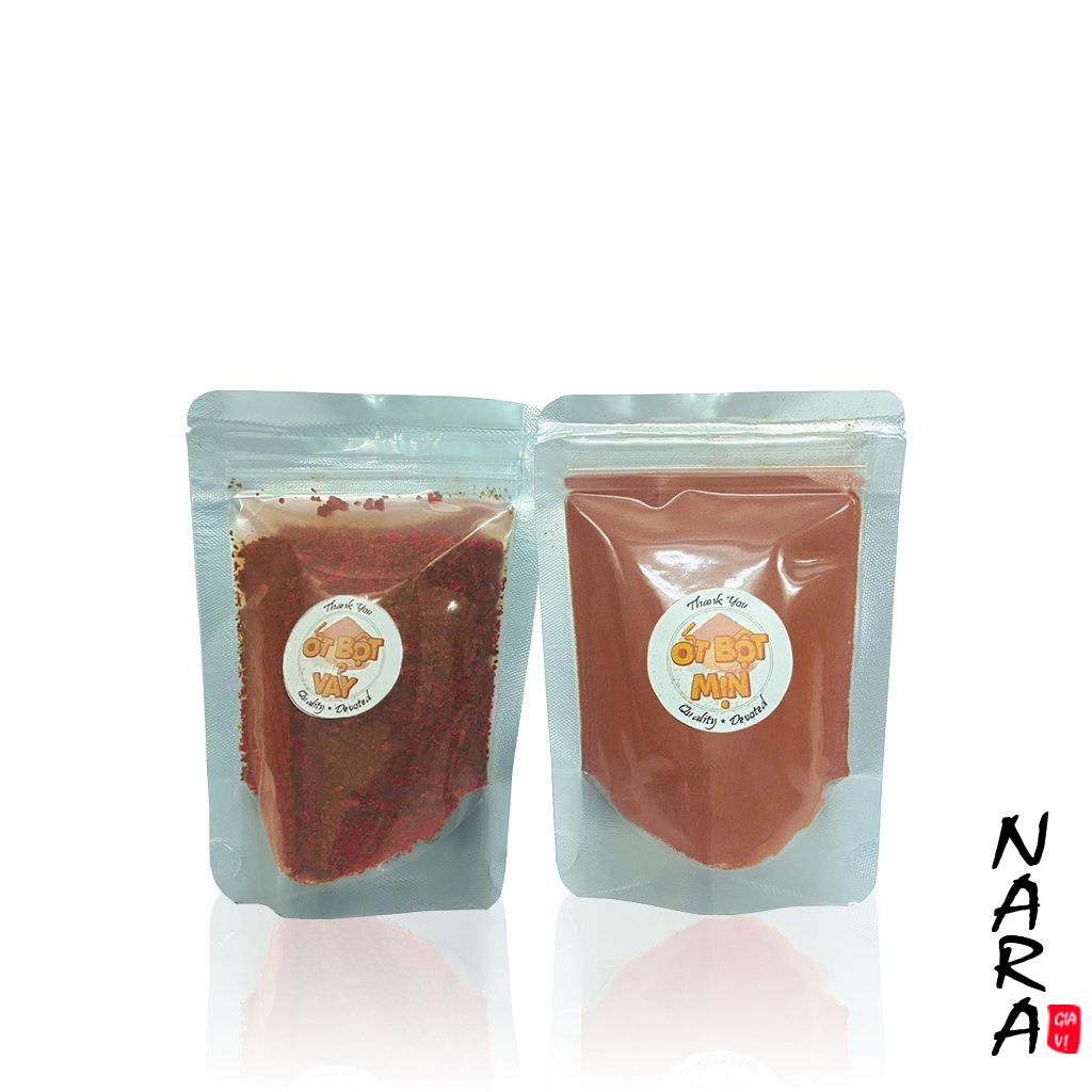 Ớt Bột Hàn Quốc Làm Kim Chi Dạng Vẩy / Mịn Gói 100g