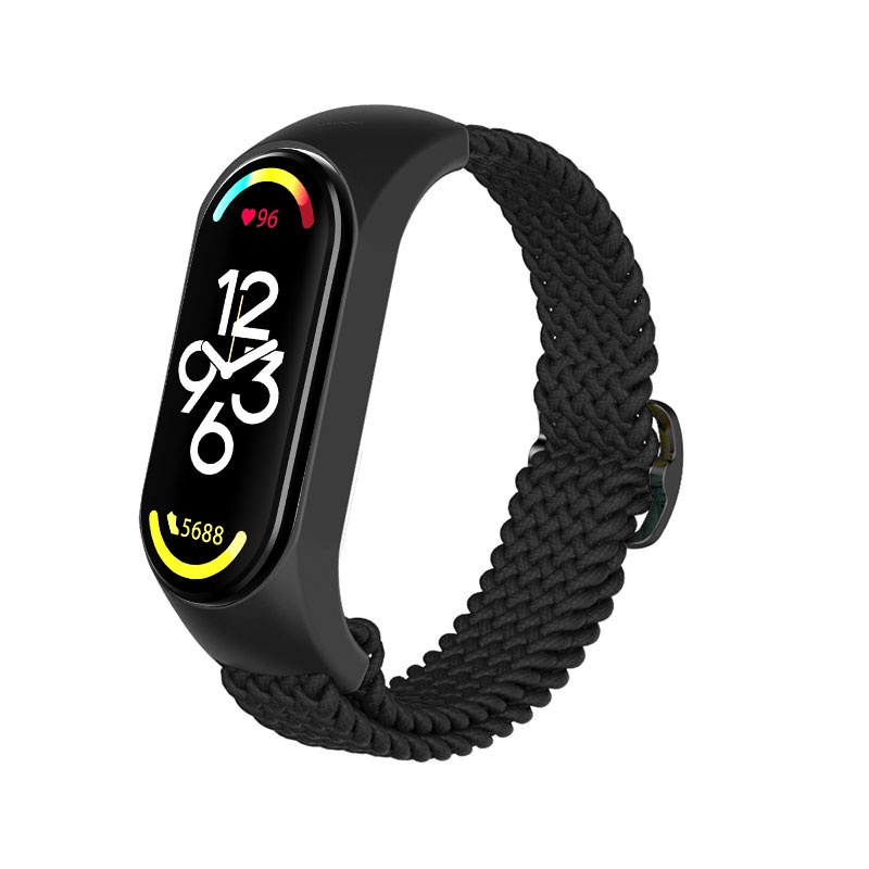 Dây đeo JANSIN chất liệu nylon thời trang thay thế cho Xiaomi Mi Band 7