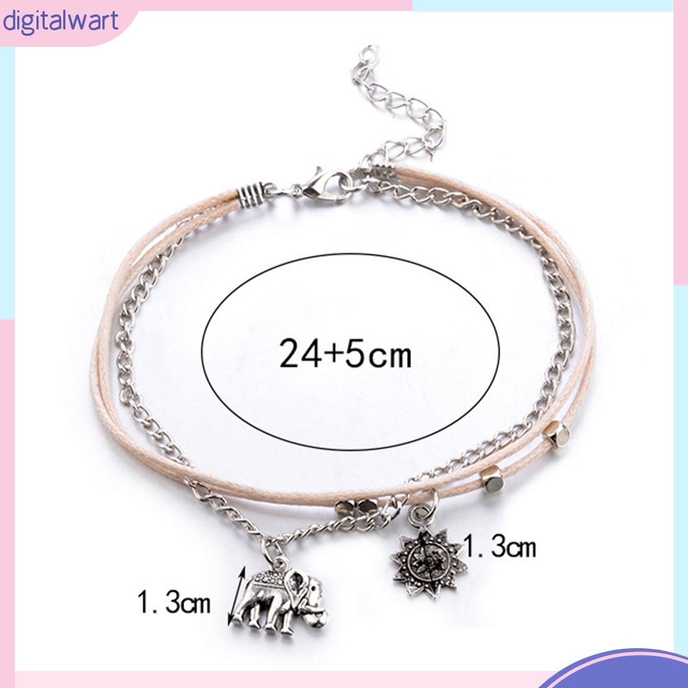 Bộ 2 lắc chân phong cách bohemian thời trang cho nữ