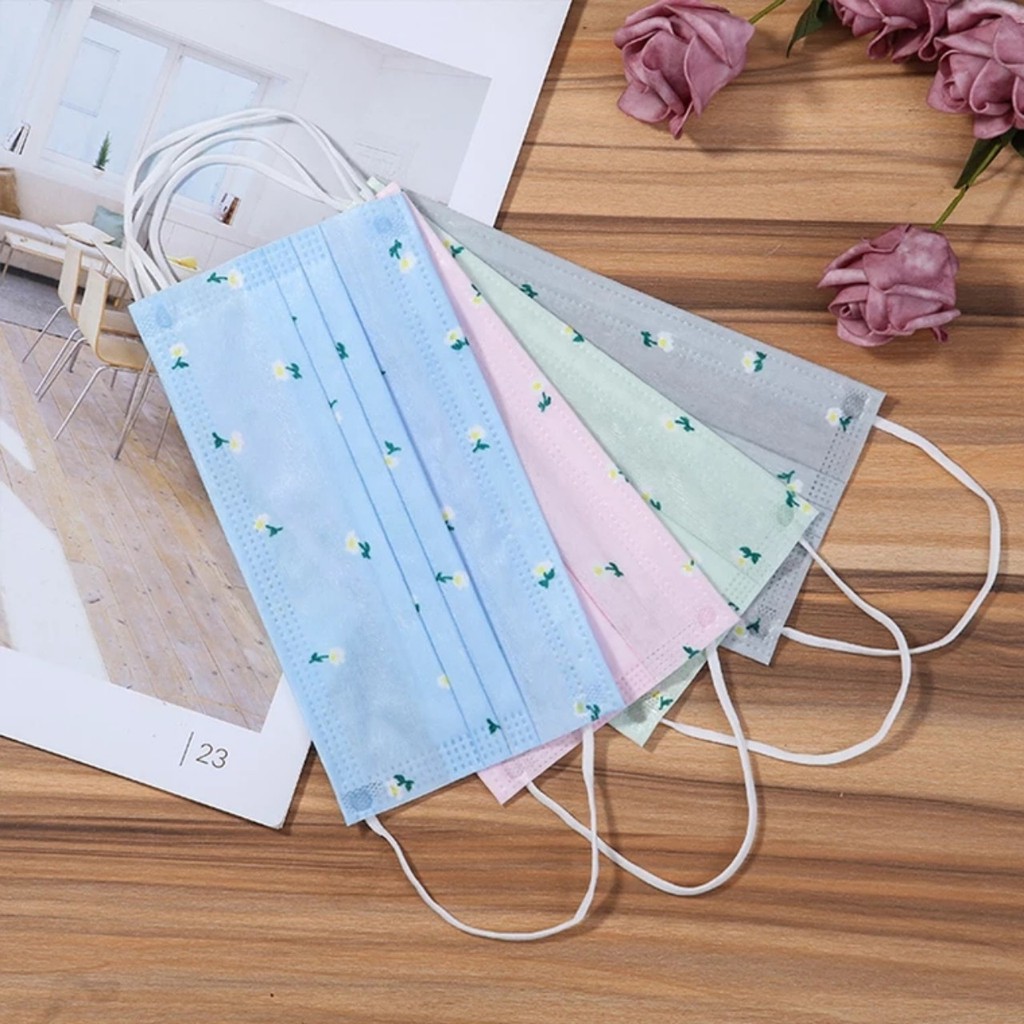 Set 10 Khẩu Trang Y Tế 3 Lớp In Họa Tiết Kháng Khuẩn | BigBuy360 - bigbuy360.vn