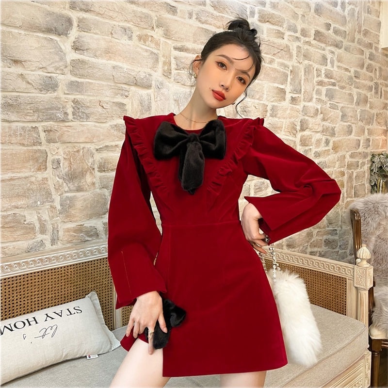 Đầm Công Chúa Thời Trang Thu Đông Cho Nữ