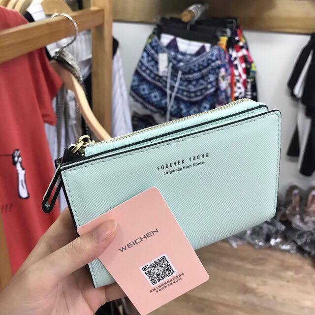 Ví ngắn da xước forever young | BigBuy360 - bigbuy360.vn