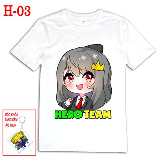 Áo Thun Hero Team (tặng kèm móc khóa)