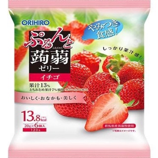 Thạch trái cây Orihiro các vị (gói 120g)