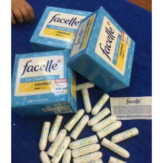 Băng vệ sinh dạng nút Tampon Facelle