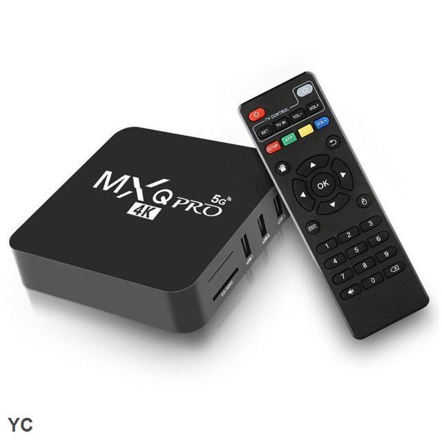 Đầu TV box MXQ Pro 5g 4K 16GB / 256gb WiFi Android 11.1 HD Thông Minh KèM Phụ KiệN