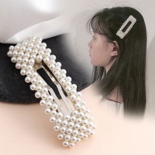 Kẹp tóc hạt ngọc trai