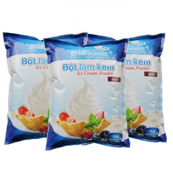 Bột làm kem tươi khoai môn