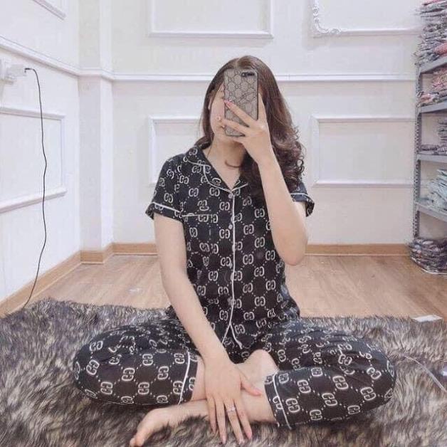 🌈Chọn mẫu🌈Bộ pijama tay ngắn quần dài 40-60kg ⚡