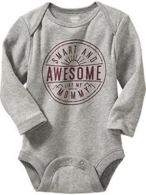 Body Old Navy dài tay cho bé trai