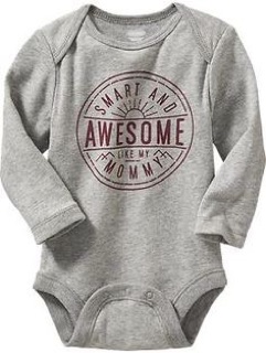 Body Old Navy dài tay cho bé trai