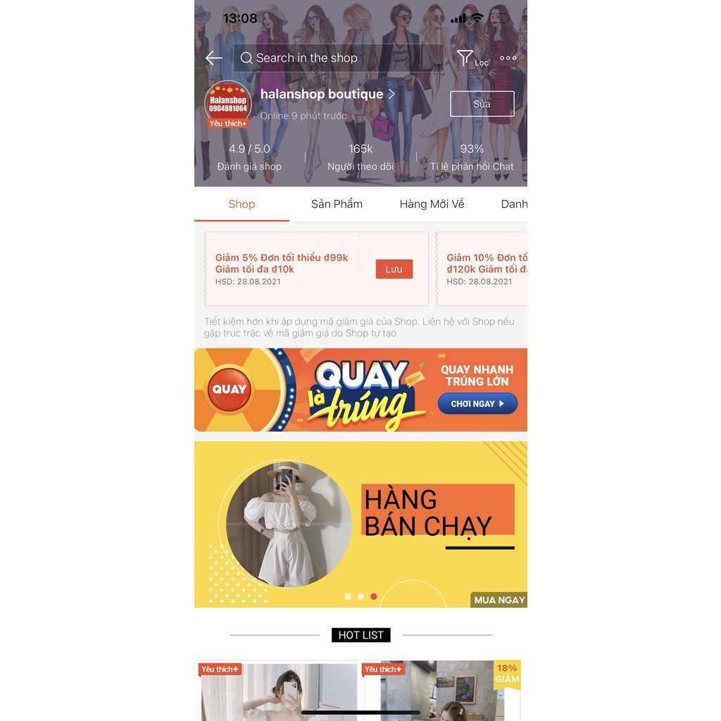quần đùi chấm bi dễ thương form suông