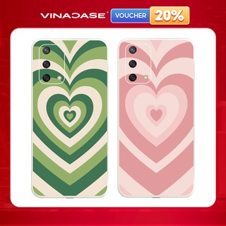 Ốp lưng Vina Case OPPO A1K/A3S/A54/A94/F9/ ....Silicone TPU dẻo viền vuông bảo vệ camera hình Trái tim