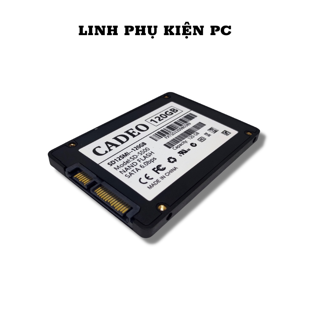 Ổ Cứng SSD CADEO 512GB SATA III hàng mới bảo hành 36 tháng