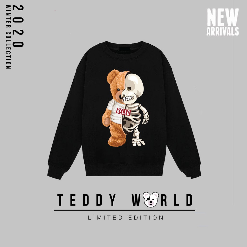 [HOT] BST Áo Sweater nỉ đôi in hình Gấu cực chất giá tốt nhất | BigBuy360 - bigbuy360.vn