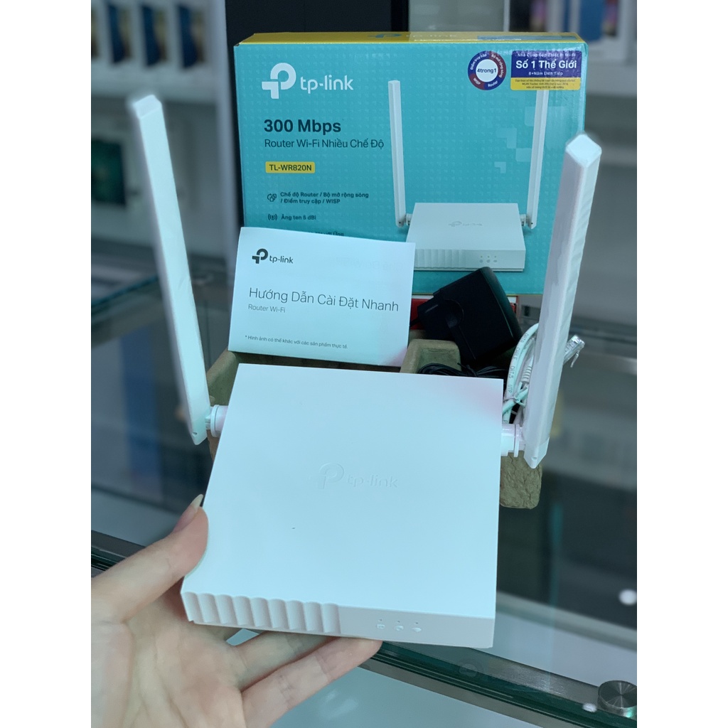 Thiết bị phát wifi tplink wr820n chuẩn tốc độ 300Mbps, bảo hành chuẩn hãng phukienhuonganh