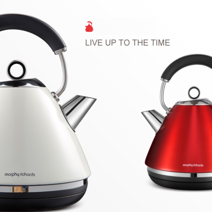 Ấm đun nước siêu tốc cao cấp Morphy Richards MR7456A 1.5L - Hàng Nhập Khẩu