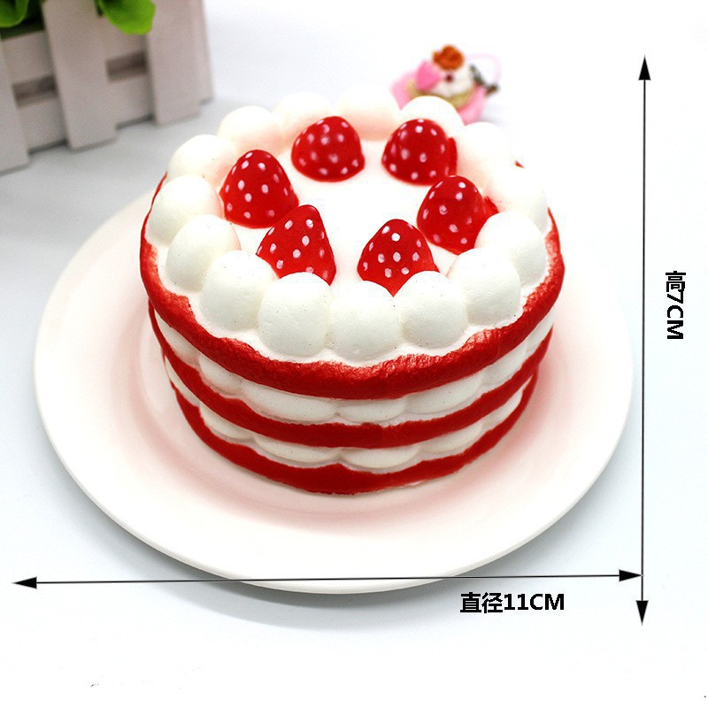 SquiShy TO- BÁNH KEM DÂU