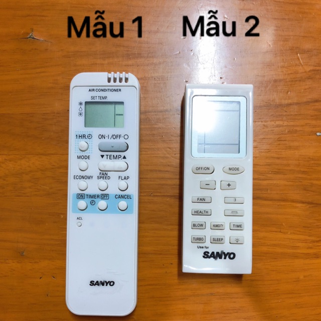 REMOTE ĐIỀU KHIỂN MÁY LẠNH SANYO