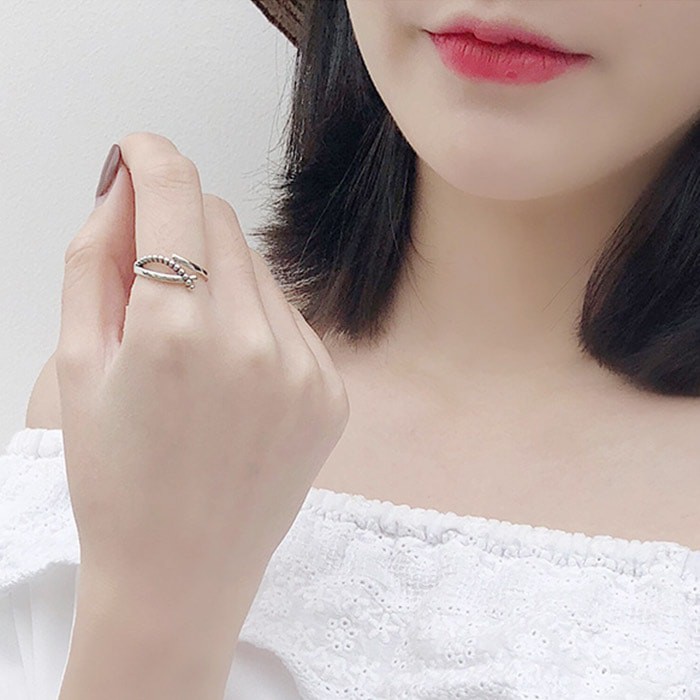 Nhẫn Bạc Nữ S925 Phong Cách Thái Độc Đáo, Cá Tính N1734 - Bảo Ngọc Jewelry