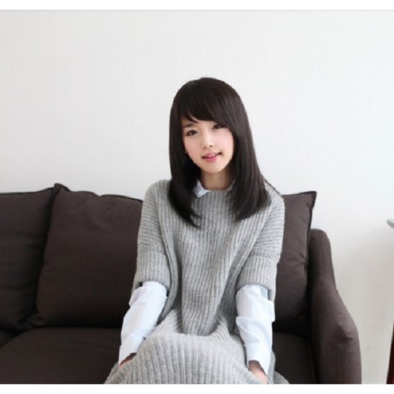 Tóc giả nữ hàn quốc + Tặng kèm lưới TG99