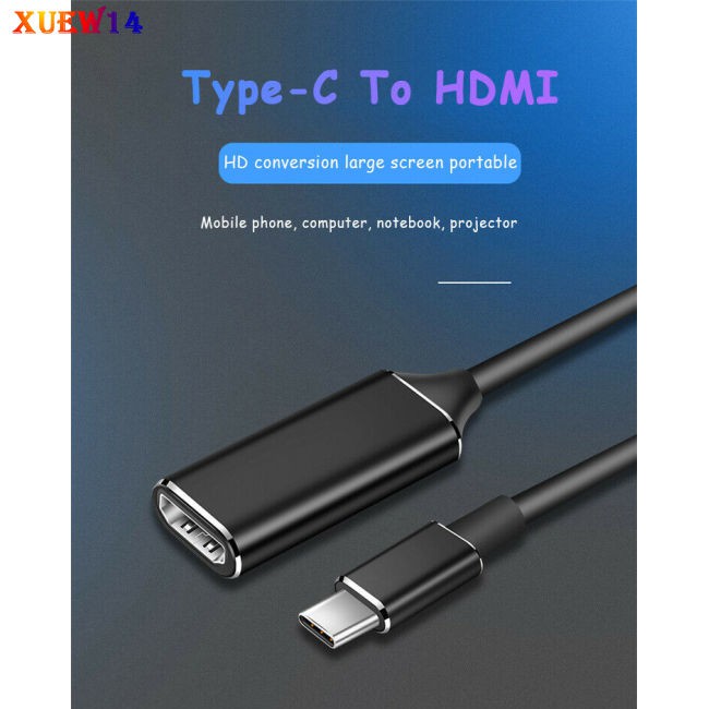 NG Type-c to HDMI HD TV Adapter USB-C 4k Adapter for PC Laptop Tablet Phone Plug and Play Stable Signal Transmission