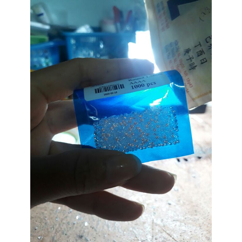 Đá Trang Sức cao cấp 1.5mm combo sỉ 500 viên