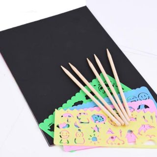 Tranh cạo trẻ em sáng tạo