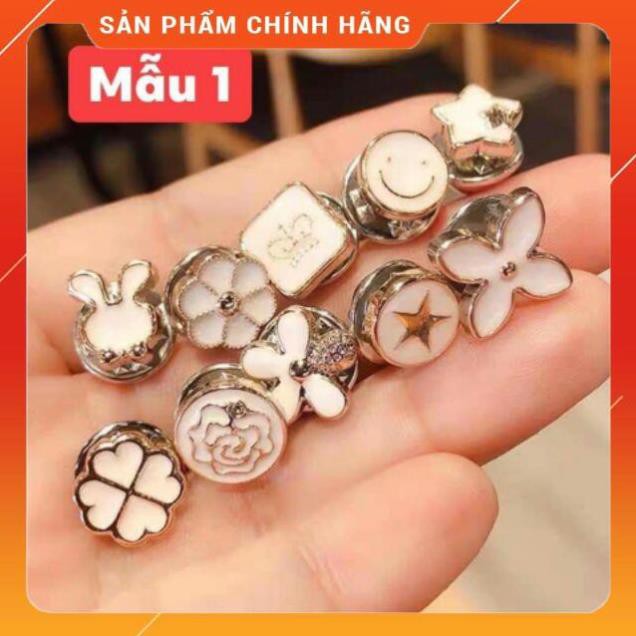 [ HÀNG SIÊU TỐT]  Set 10 cài áo mini hot 2019