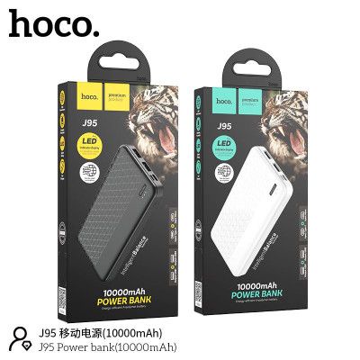 Pin sạc dự phòng Hoco J95 serie 10.000-20.000-30.000mAh (có đèn LED)