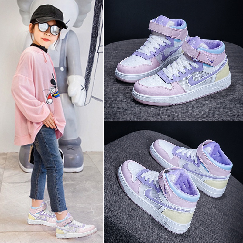Giày Sneaker Cổ Cao Thoáng Khí Thời Trang Mùa Hè Hàng Mới Cho Mẹ Và Bé 2022