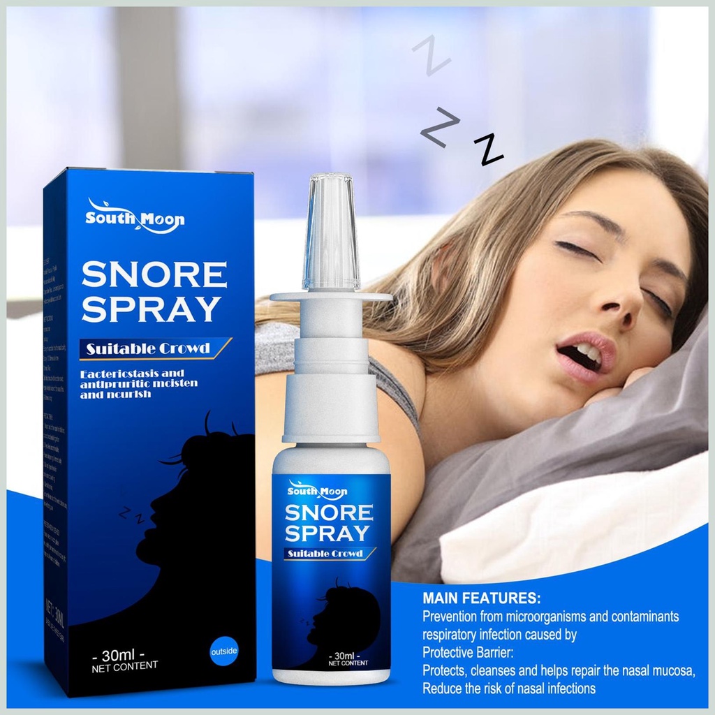 Thảo dược phun chống ngáy phun cải thiện hơi thở và giấc ngủ