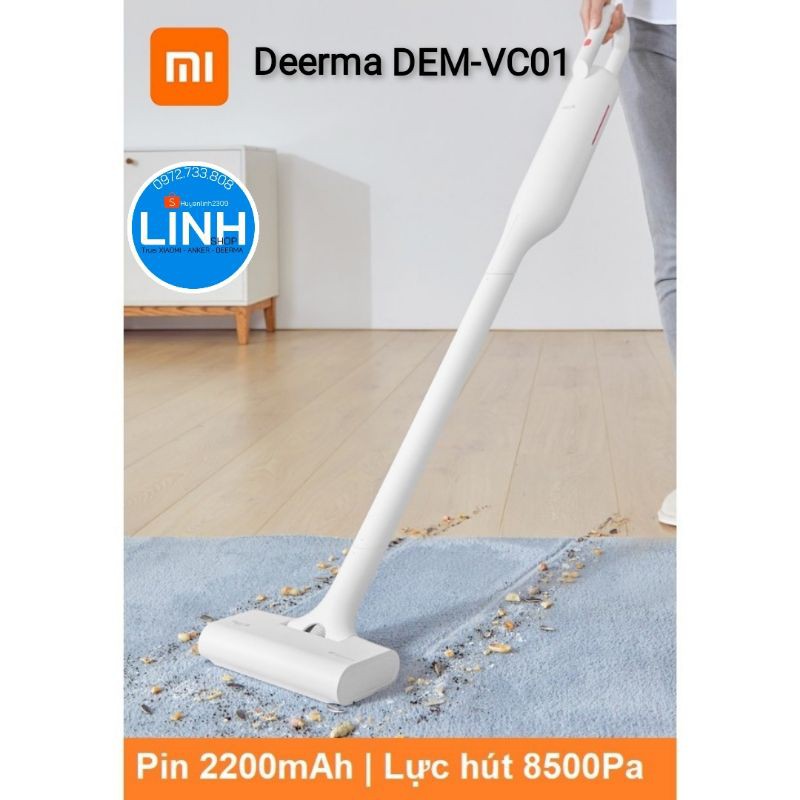 Máy hút bụi cầm tay không dây cao cấp xiaomi Deerma VC01