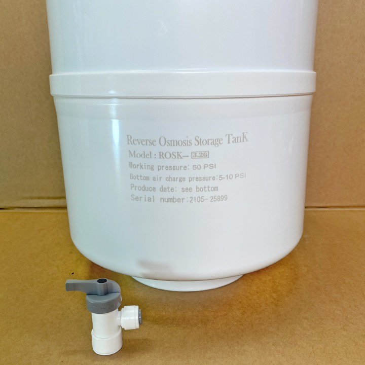 BÌNH ÁP THÉP BỌC NHỰA 3.2G 8 LÍT⚡️ XẢ KHO ⚡️ NHẬP KHẨU ĐÀI LOAN - LINH KIỆN LỌC NƯỚC