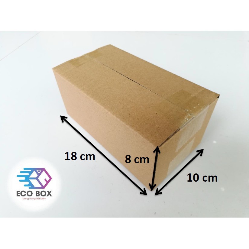 combo 100 hộp carton 18x10x8