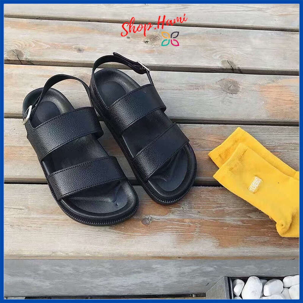 SANDAL NỮ QUAI NGANG ĐI MƯA THOẢI MÁI SHOP HAMI D21