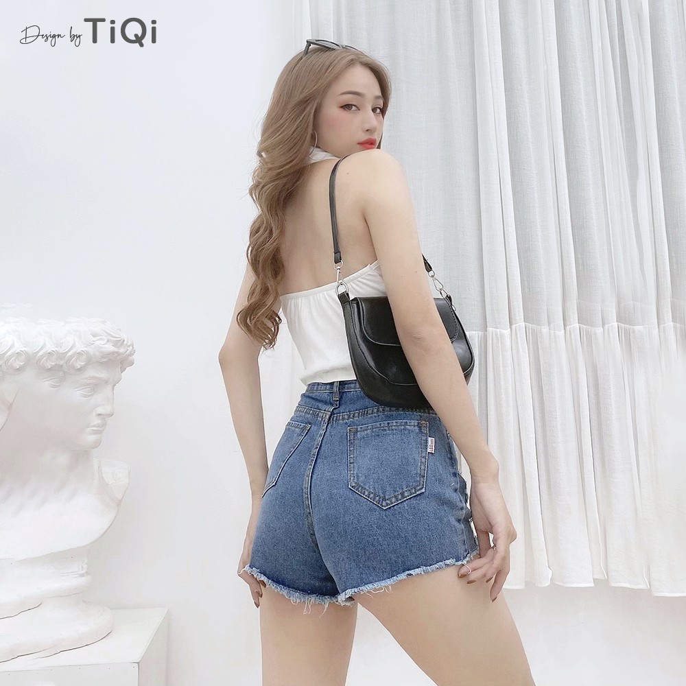 Quần short jean nữ TiQi Jeans S1-454 | BigBuy360 - bigbuy360.vn