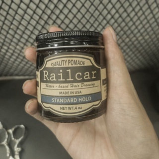 Wax Vuốt Tóc Railcar Quality Pomade 100ml - Tạo Nếp Siêu Tốc, Kiểm Soát Độ Ẩm Vượt Trội