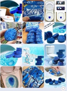 VIÊN TẨY BỒN CẦU (GÓI 10 VIÊN)