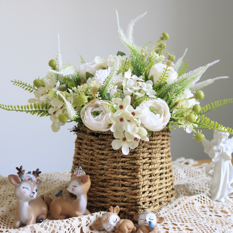 Bó Hoa Sen Nở Giả Dùng Trang Trí Tiệc Cưới / Sân Khấu