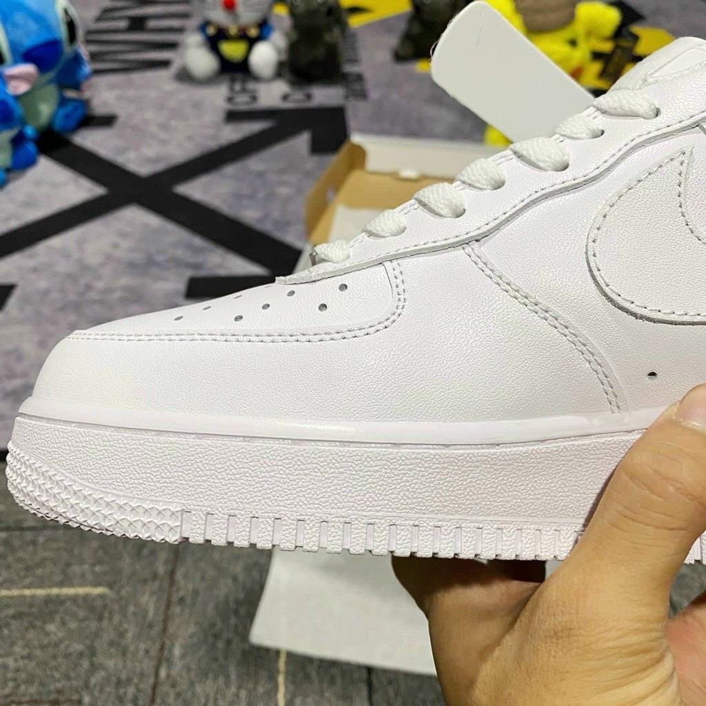 Giày af1 Trắng sc, air force 1 all white bản chuẩn