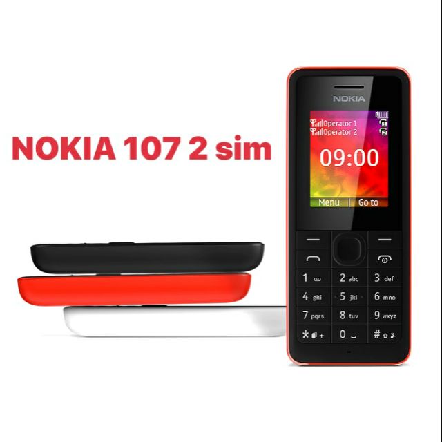 Điện thoại nokia 107 2 sim ( chính hãng cũ 99% )