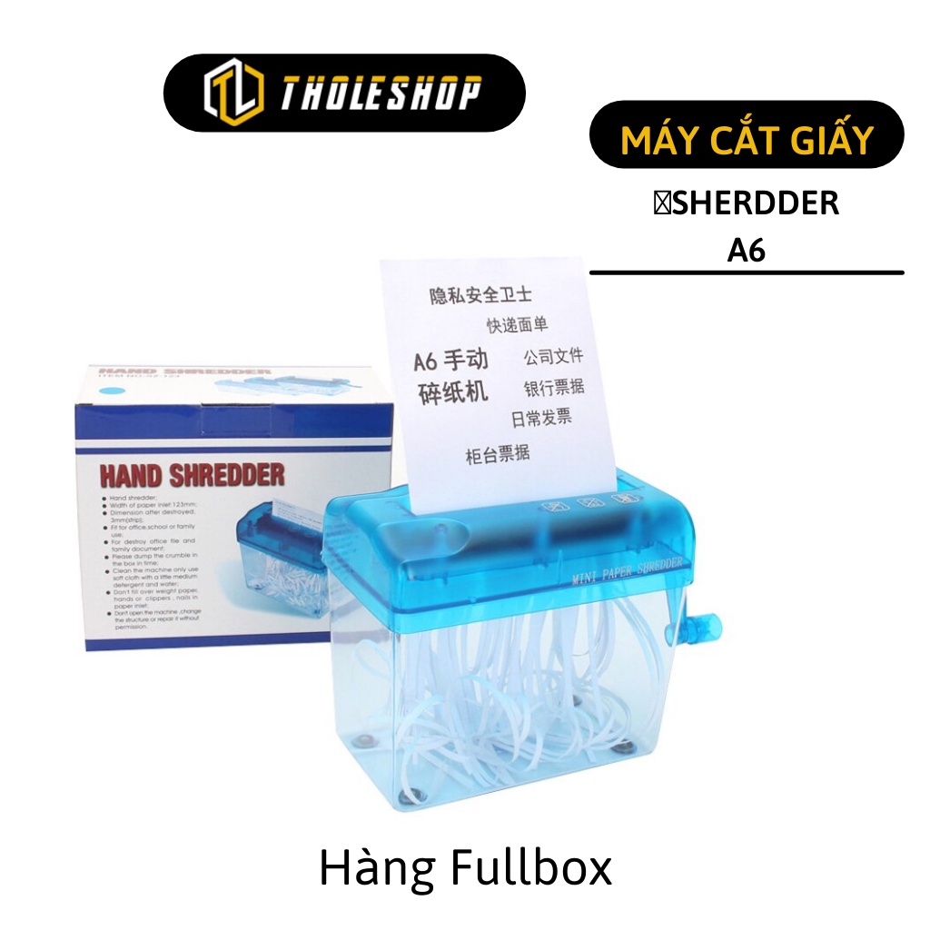 Máy cắt giấy Shredder, phù hợp cho văn phòng, trường học hay gia đình sử dụng, bền bỉ và dễ dàng vệ sinh 4755