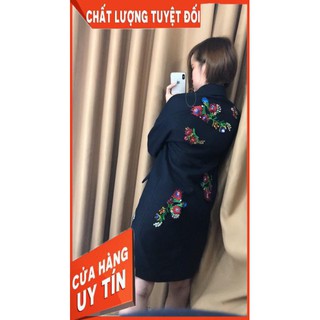 Áo khoác vải hiệu MANGO