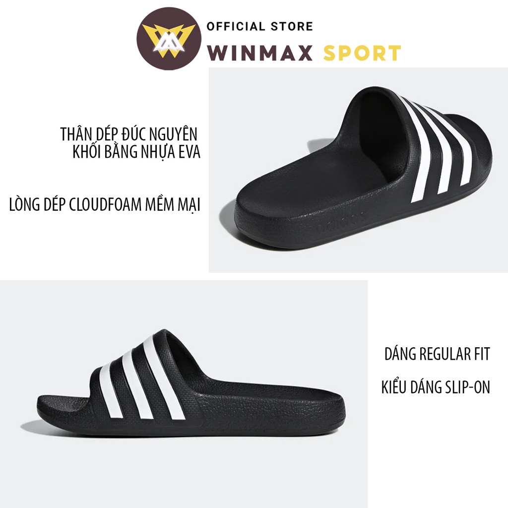 Dép Nam Nữ Unisex Đúc Khuyên Khối Siêu Nhẹ Dép Unisex Quai Ngang Phối Họa Tiết 3 Sọc, Đồ Thể Thao Cao Cấp WinMax