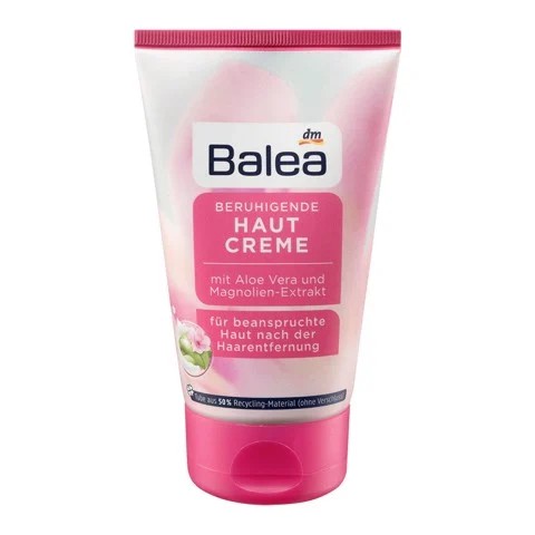 Kem dưỡng da sau khi cạo wax lông Haut Creme Balea Đức - 125ml