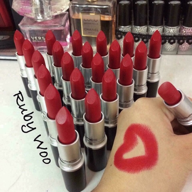 Son Mac Auth RubyWoo/Chili/LadyDanger